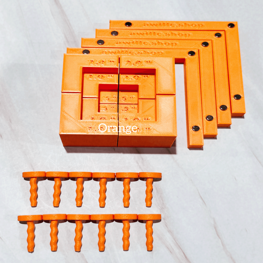 3D Laser Bed Kits Orange -awillc.shop