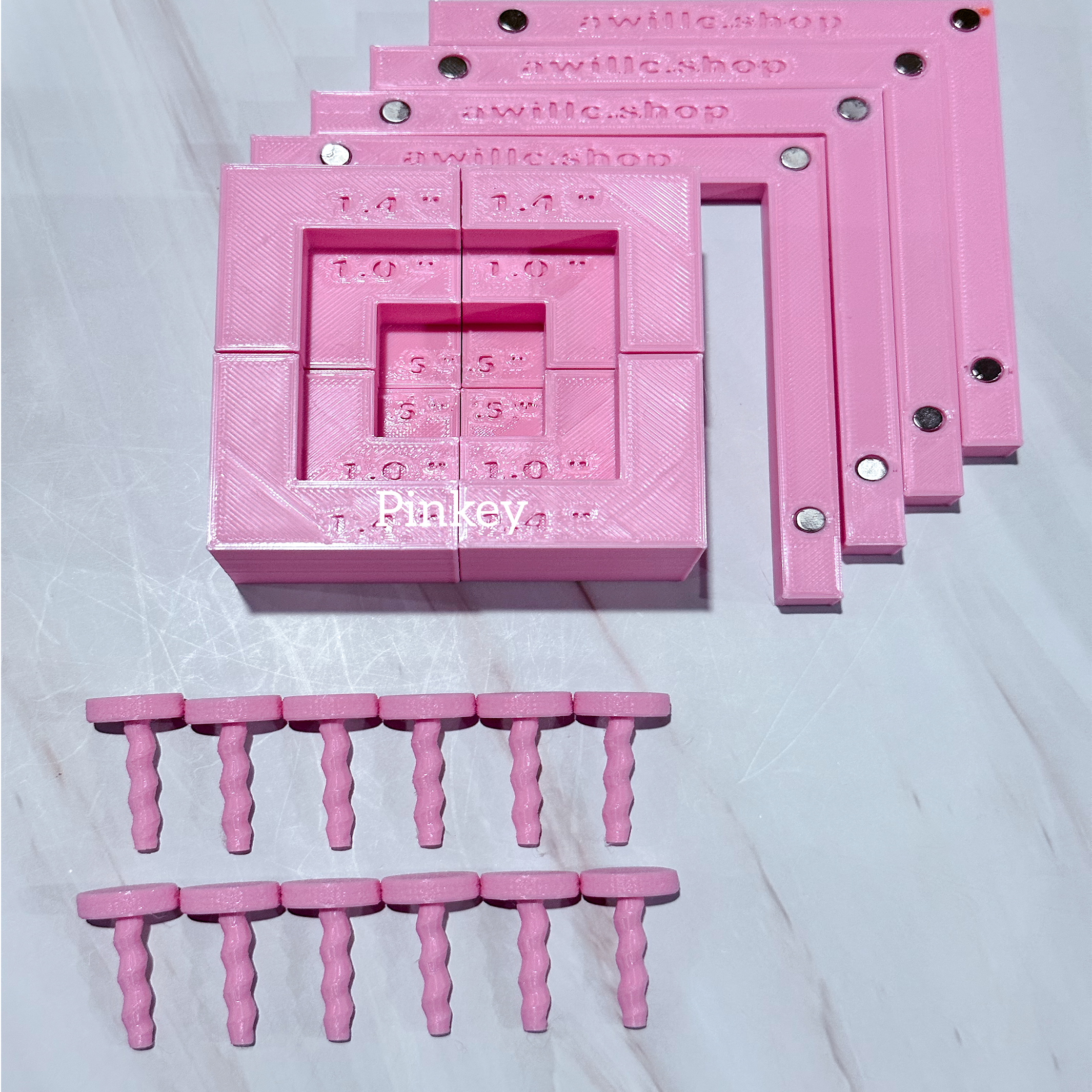 3D Laser Bed Kits Pinky -awillc.shop