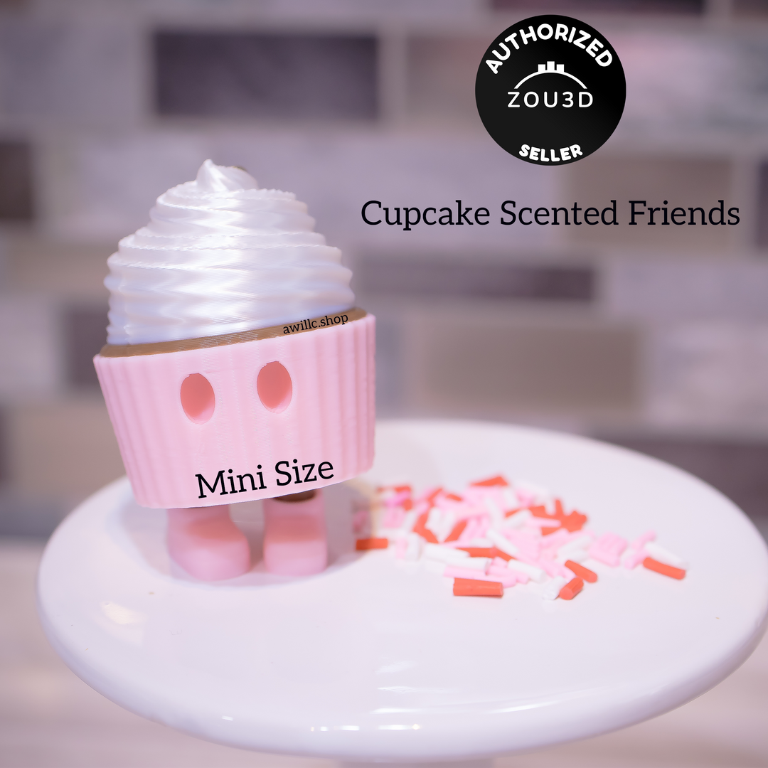 3D Printed Cupcake Friends Mini-awillc.shop