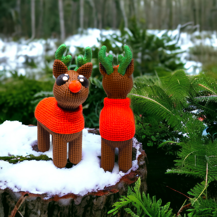 3D Printed Reindeer Decor Both-awillc.shop