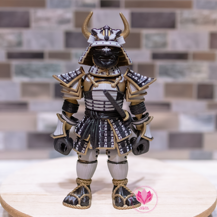 3D Printed Samurai Bronze -awillc.shop