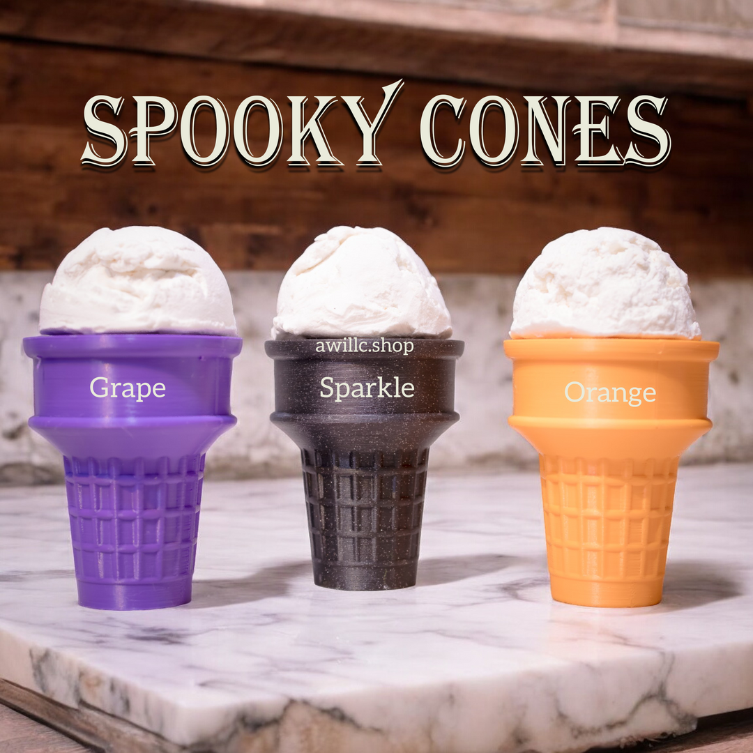 3D Printed Spooky All With Ice Cream-awillc.shop