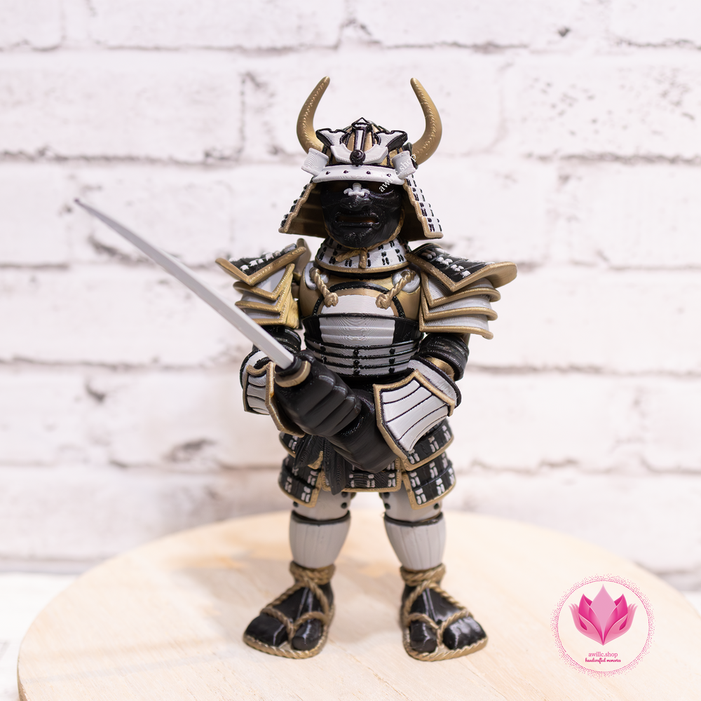 3D Printed Samurai Gold Katana -awillc.shop