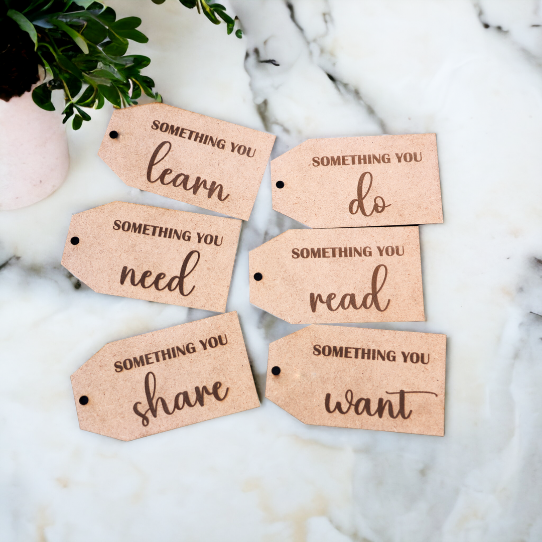Engraved Gift Tags Something All-awillc.shop