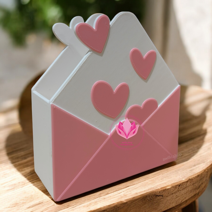 Heart Envelope Box