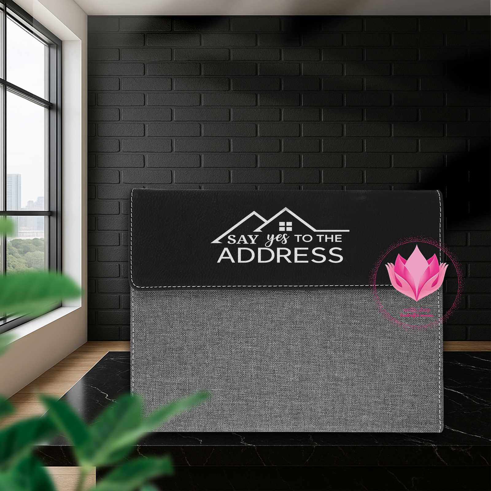 Engraved Personalized Leatherette -awillc.shop